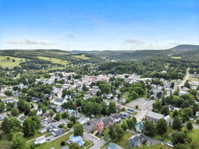 Drone flyover image 6 of Canton, PA