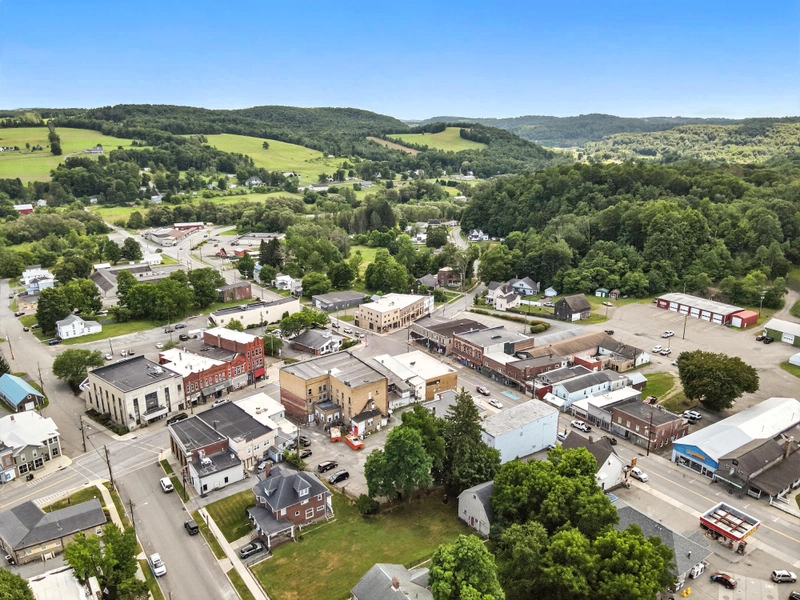 Drone flyover image 8 of Canton, PA